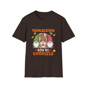 Thanksgiving Gnomies Unisex T-Shirt