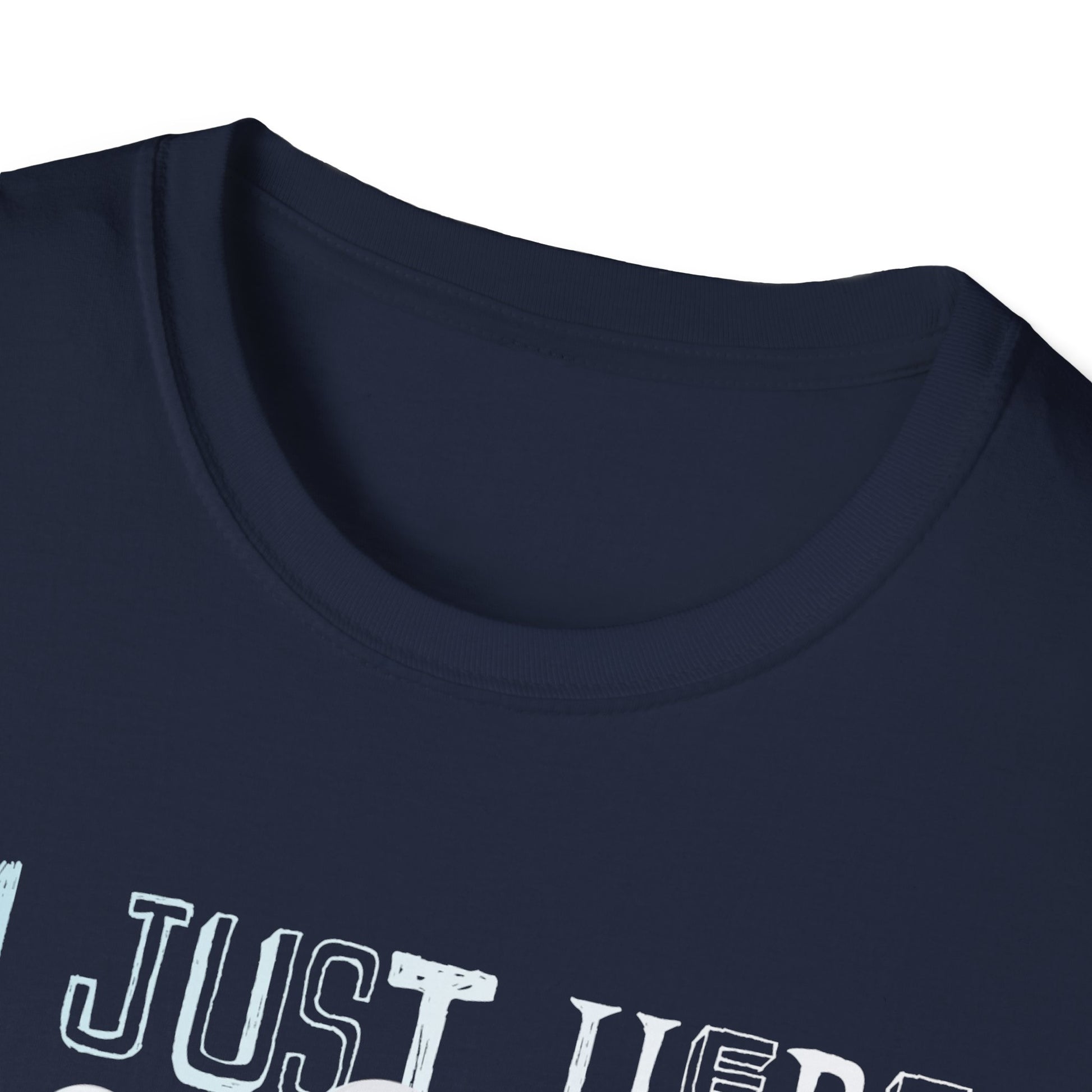 Just Here For The Boos Halloween Costume Funny Halloween Tee Unisex Softstyle T-Shirt