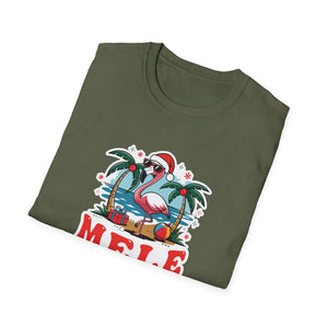 Mele Kalikimaka Shirt For Women Hawaiian Hawaii Christmas T-Shirt