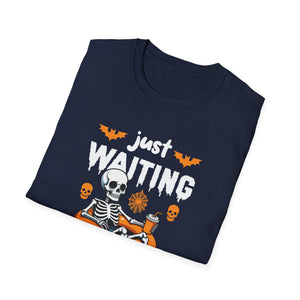 Just Here For The Boos Halloween Costume Funny Halloween TeeUnisex Softstyle T-Shirt