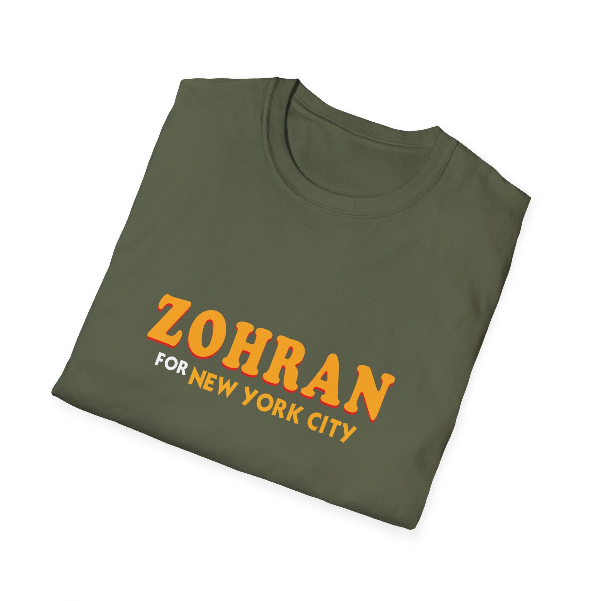 Zohran For New York City T-Shirt — NYC Supporter Tee