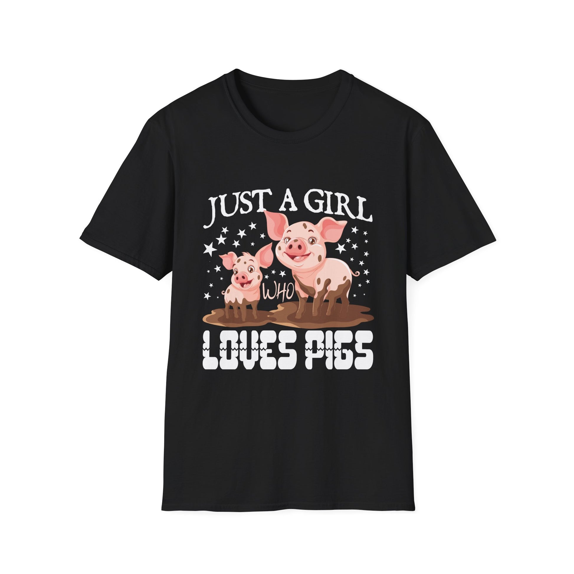 Just A Girl Who Loves Pigs Unisex T-Shirt