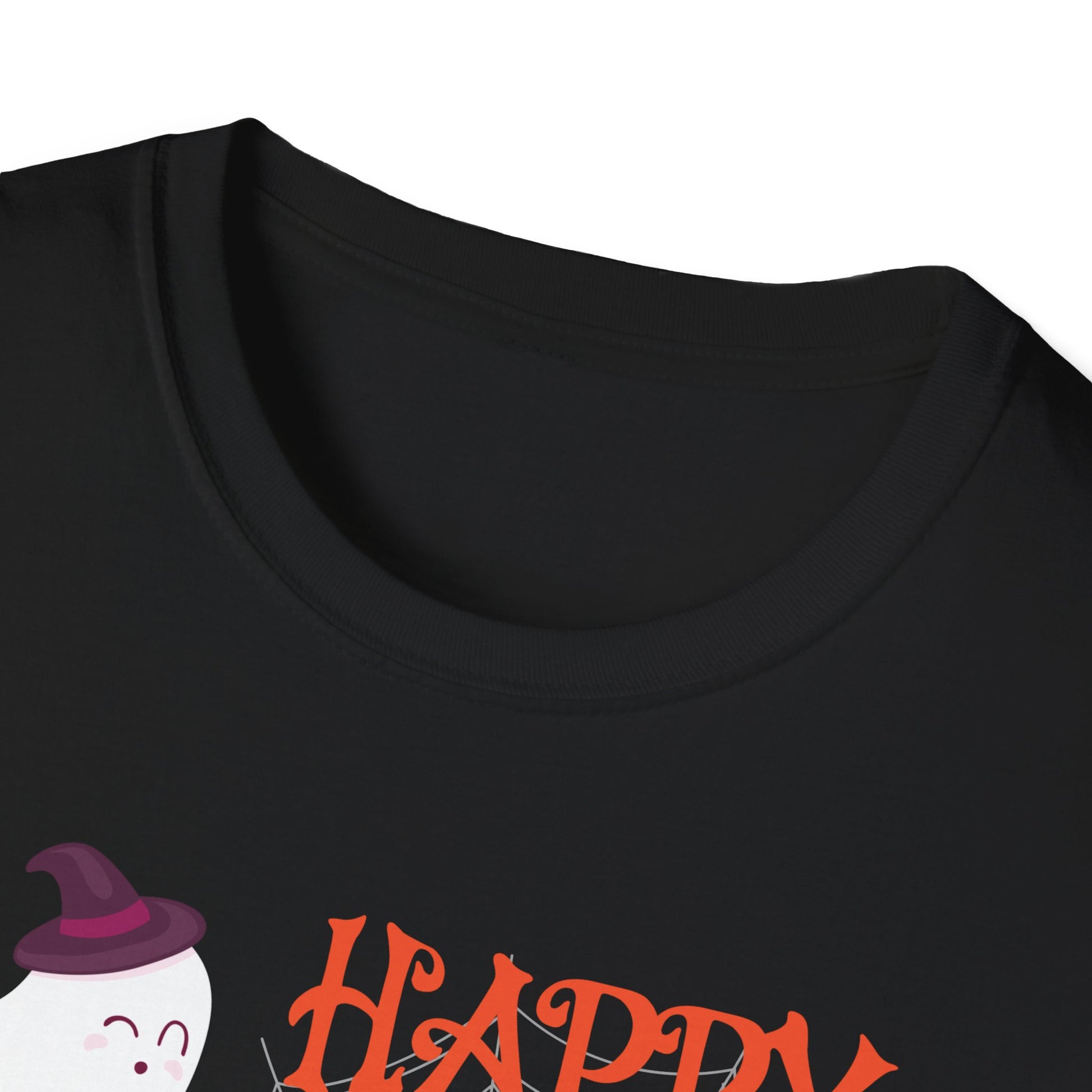 Halloween Birthday T-Shirt – "Happy Halloween and Yes It’s My Birthday" Ghost Tee