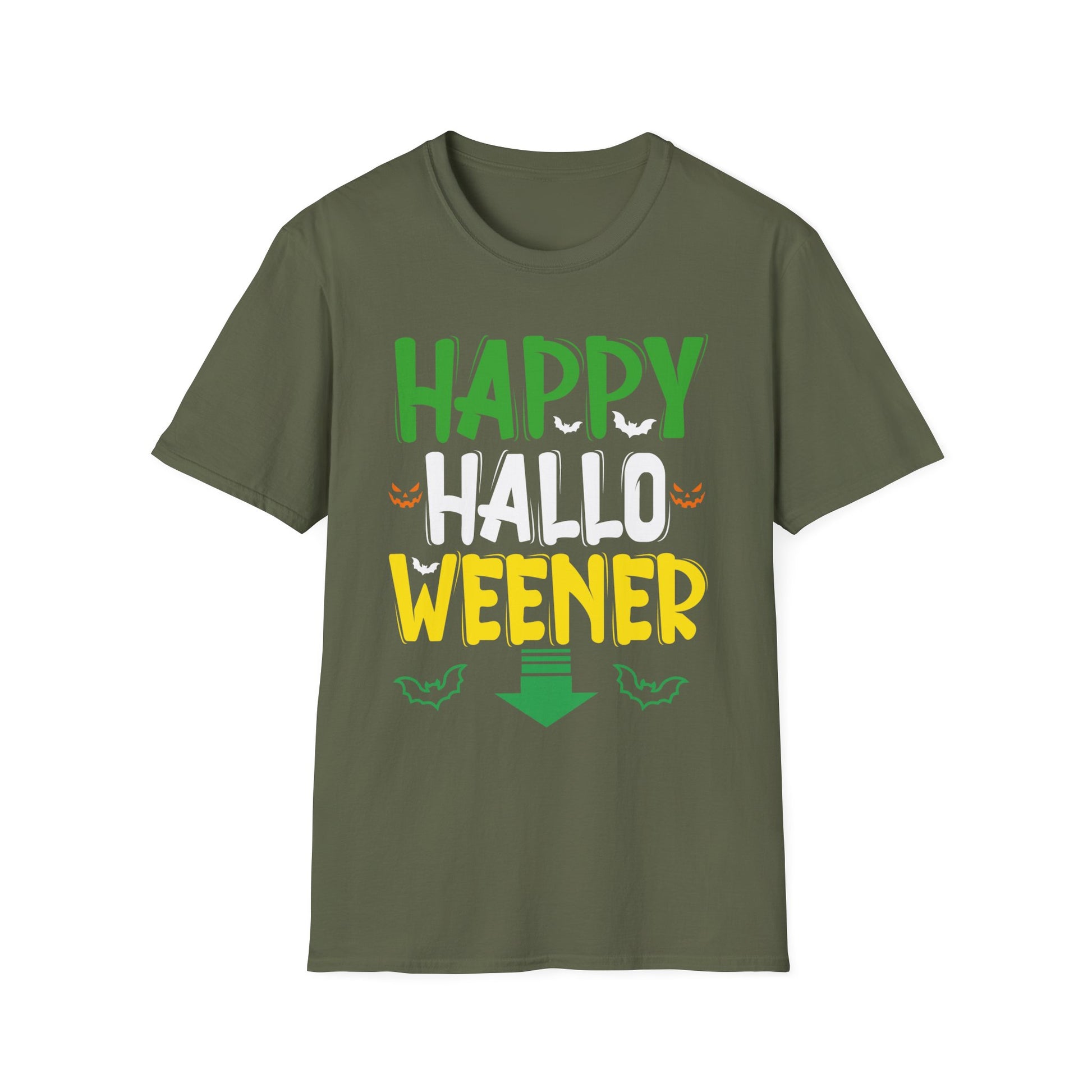 Happy Halloweener _ Funny Halloween Tee Unisex Softstyle T-Shirt