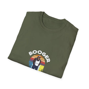 Booger Suger Retro Bigfoot T-Shirt — Funny Sasquatch Graphic Tee