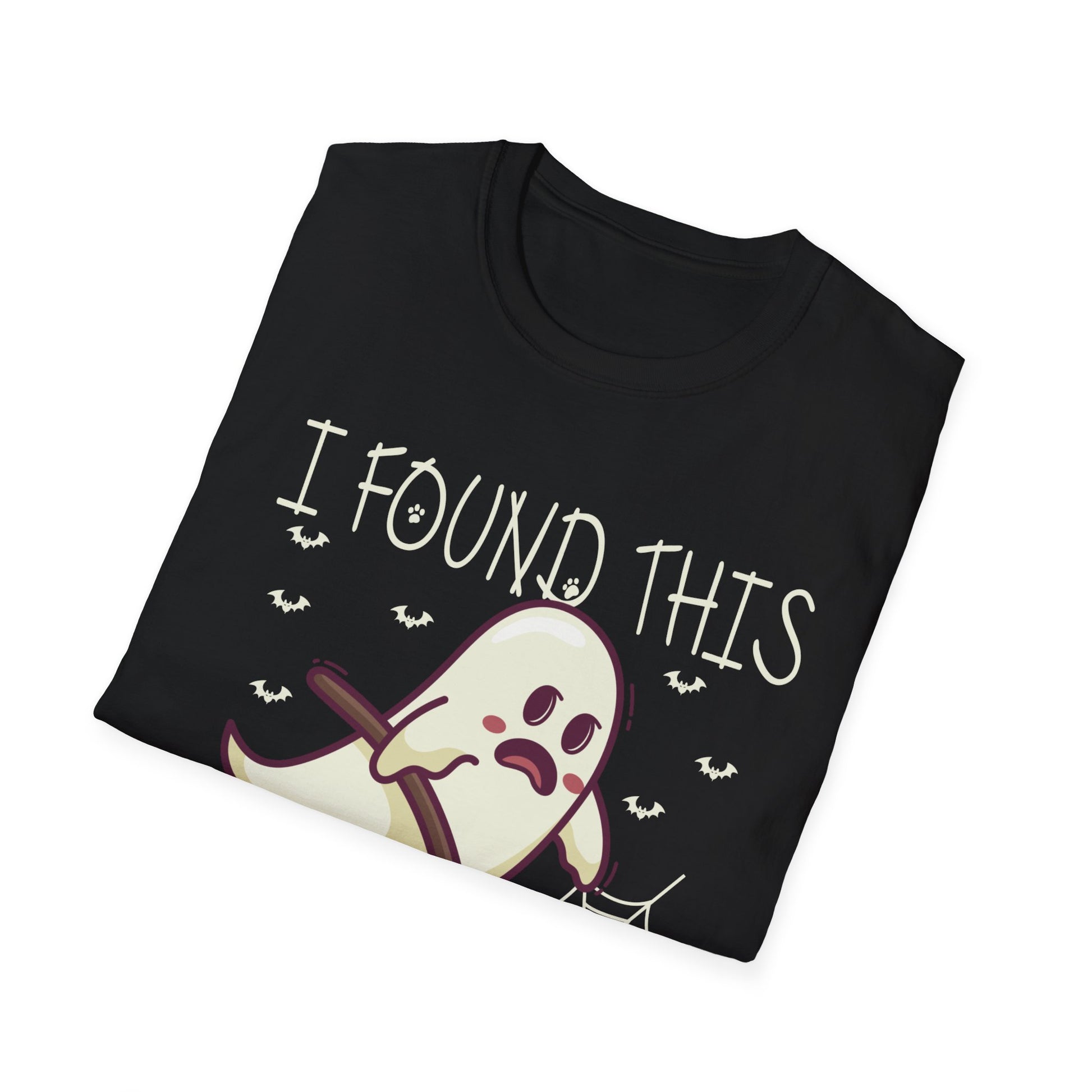 I Found This Humerus Bone Joke Funny Halloween Halloween TeeUnisex Softstyle T-Shirt