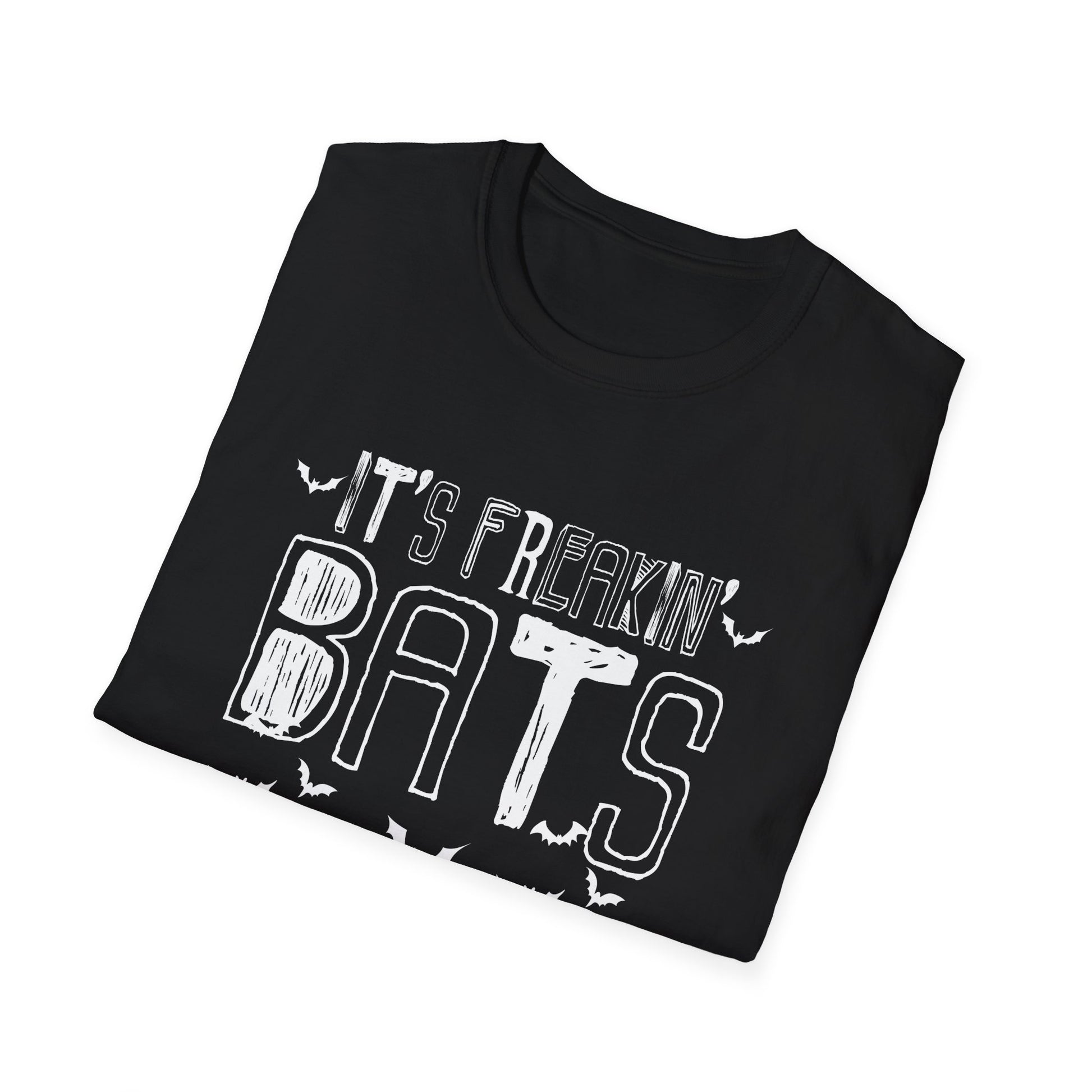 Halloween "It's Freakin' Bats" T-Shirt — Spooky Bat Graphic Tee