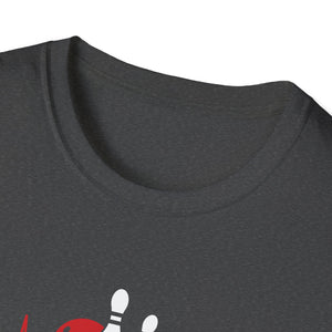 Heartbeat Bowling ECG Pulse Bowling Ball Bowler Unisex T-Shirt