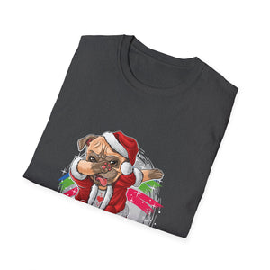 Christmas French Bulldog Funny Frenchie Ugly Christmas Unisex T-Shirt
