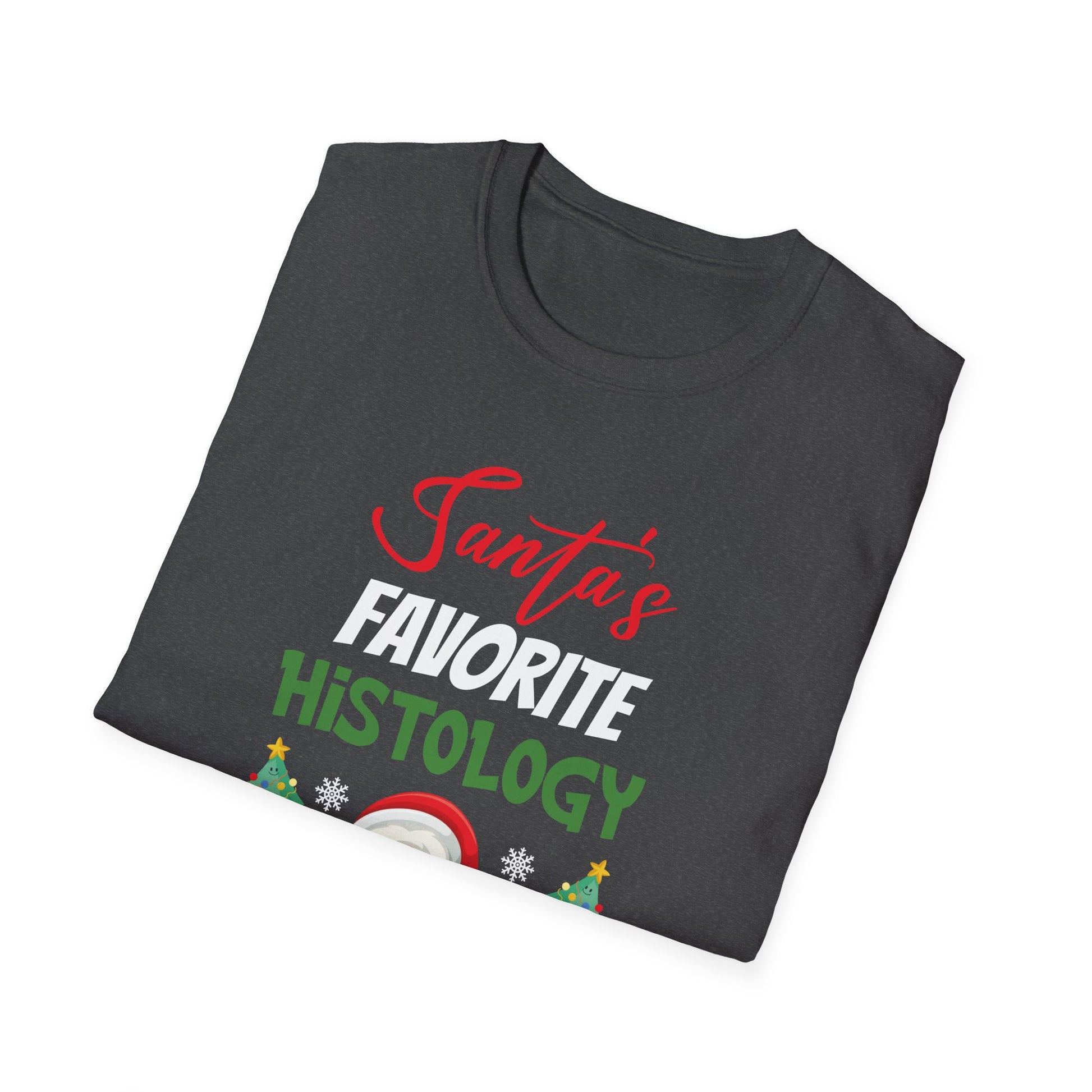 Xmas Tree Santas Favorite Histology Tech Christmas Pajamas Unisex T-Shirt