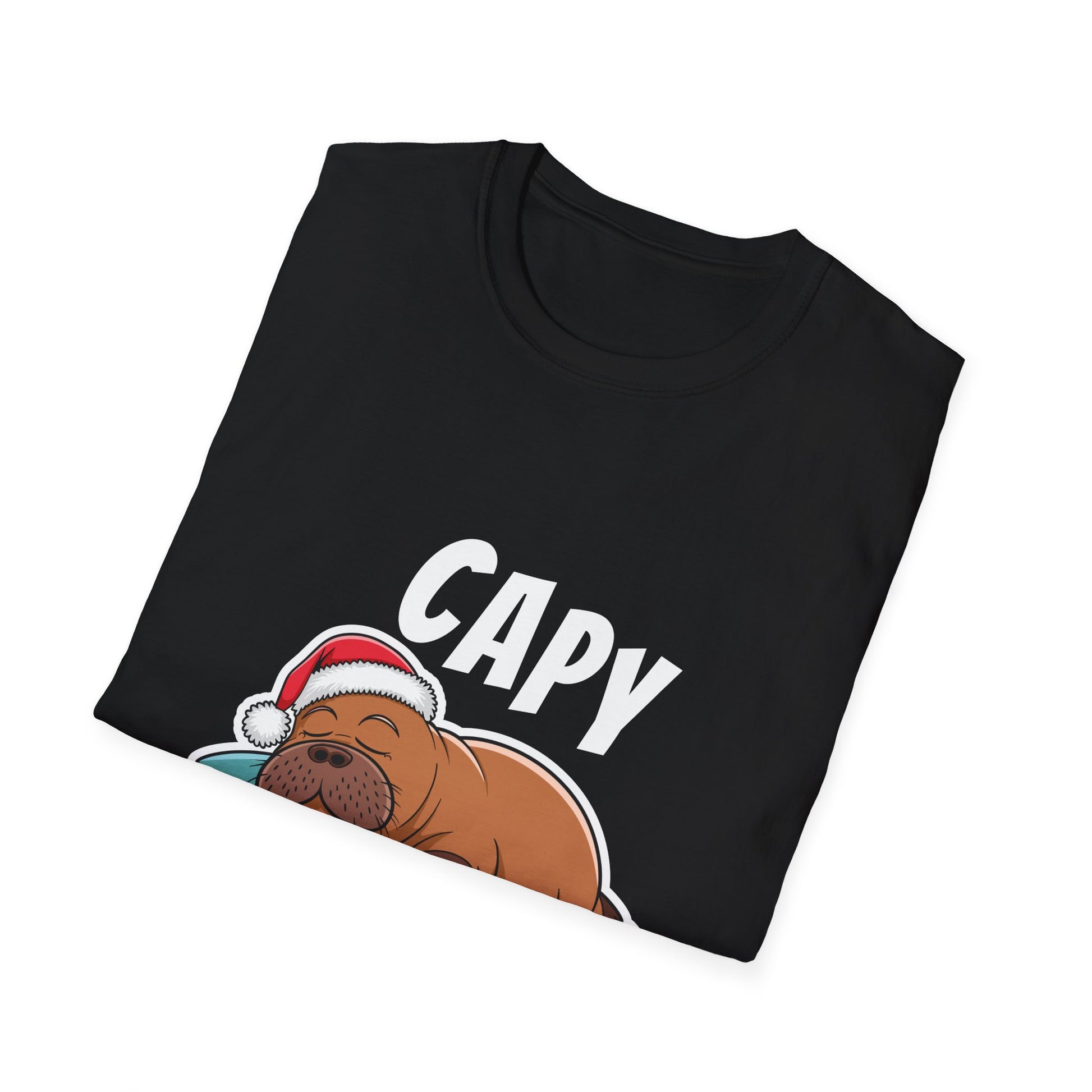 Capybara Christmas Unisex T-Shirt
