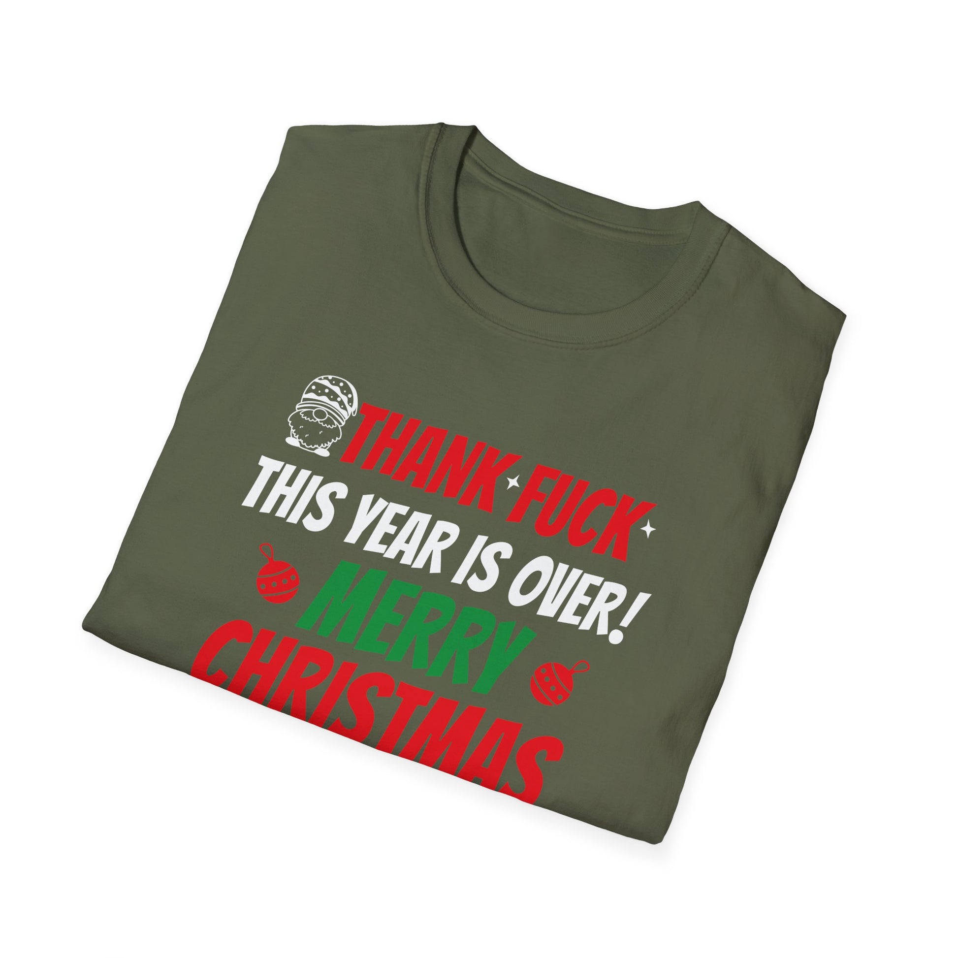 Rude Fluaring Christmas and New Year Unisex T-Shirt
