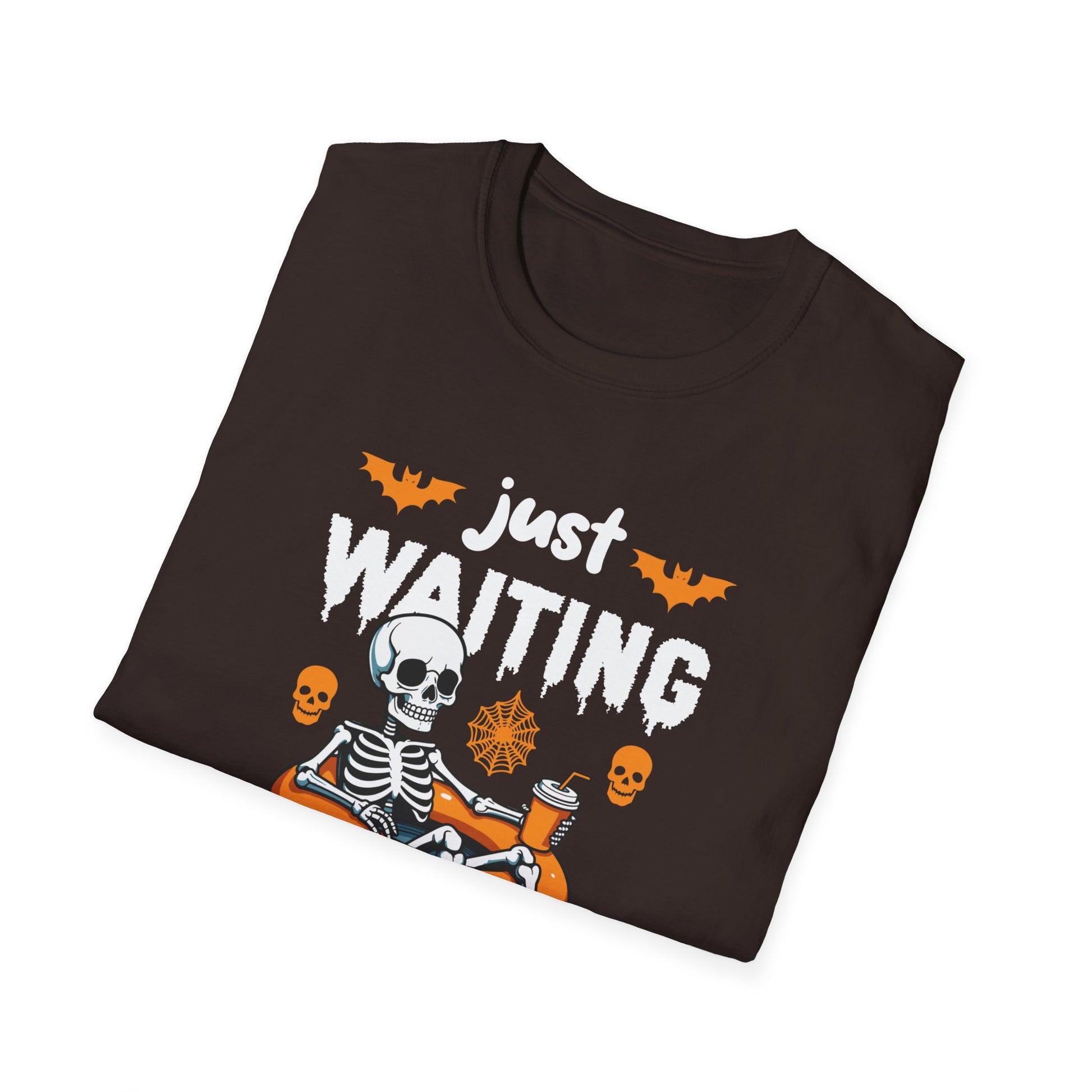 Just Here For The Boos Halloween Costume Funny Halloween TeeUnisex Softstyle T-Shirt