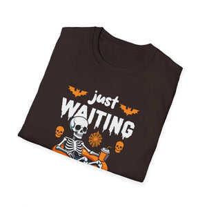Just Here For The Boos Halloween Costume Funny Halloween TeeUnisex Softstyle T-Shirt