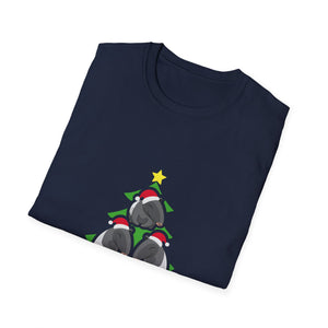 Christmas Tree of Pugs T-Shirt — Cute Holiday Pug Shirt