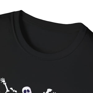 Dancing Skeletons T-Shirt — Cute Halloween Skeleton Dance Tee