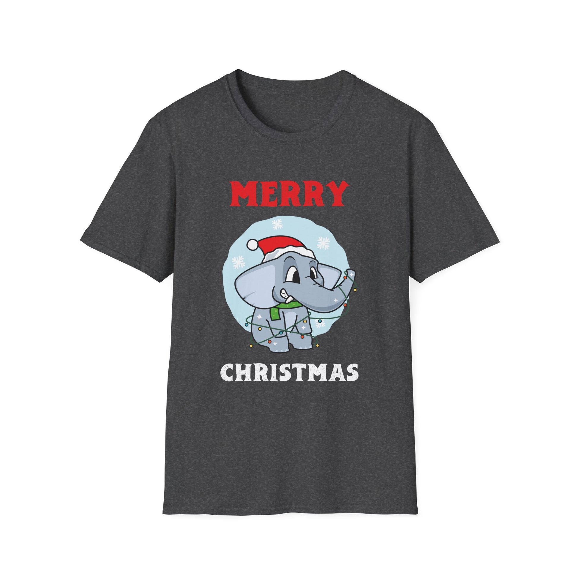 Christmas Elephant  Sweet Christmas Animals Unisex T-Shirt