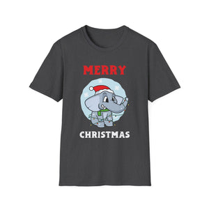Christmas Elephant  Sweet Christmas Animals Unisex T-Shirt