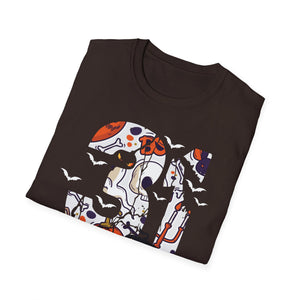 October Skull T-Shirt — Halloween October Graphic Tee