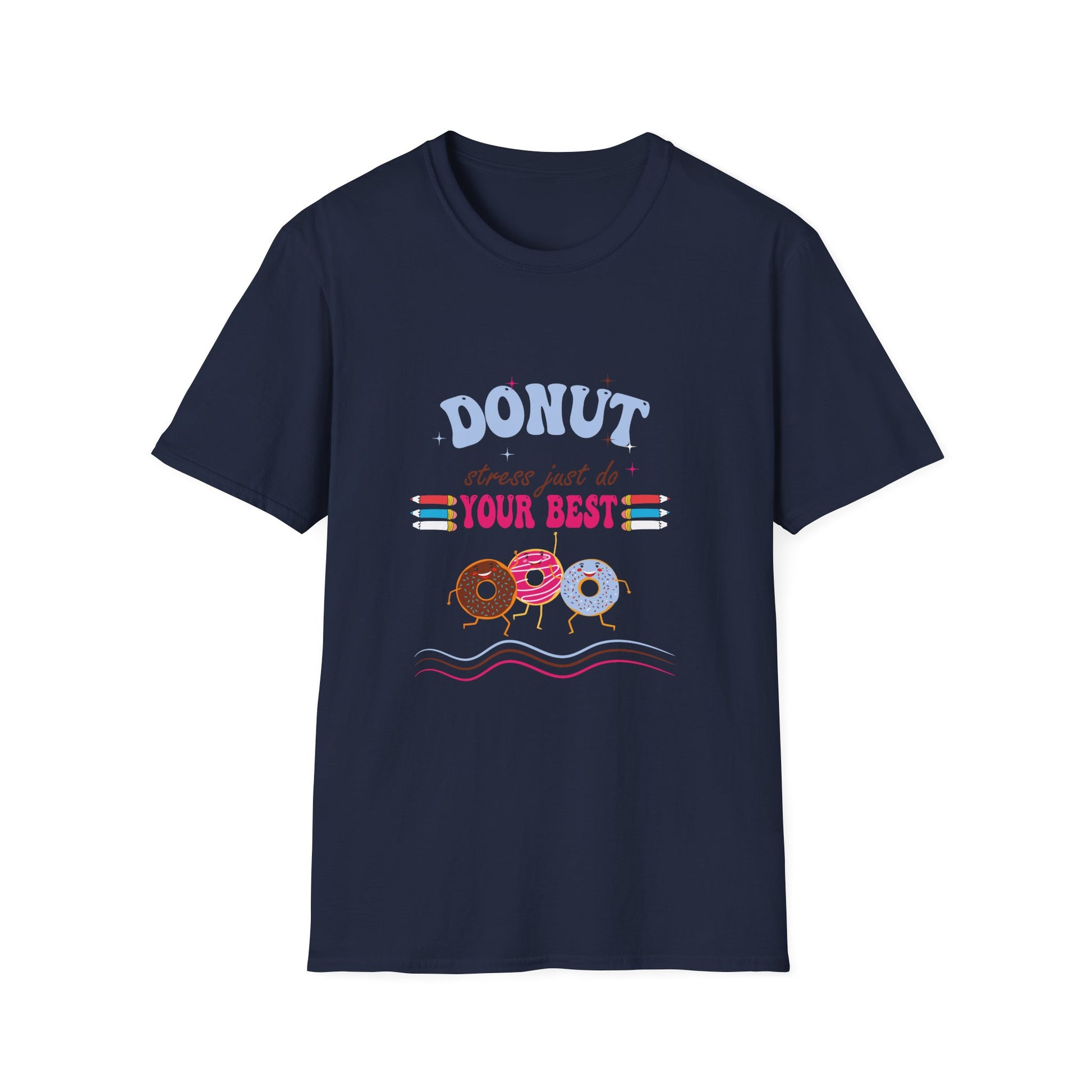 Donut Give Up T-Shirt — 'Donut Forget Your Best' Cute Retro Dessert Graphic Tee