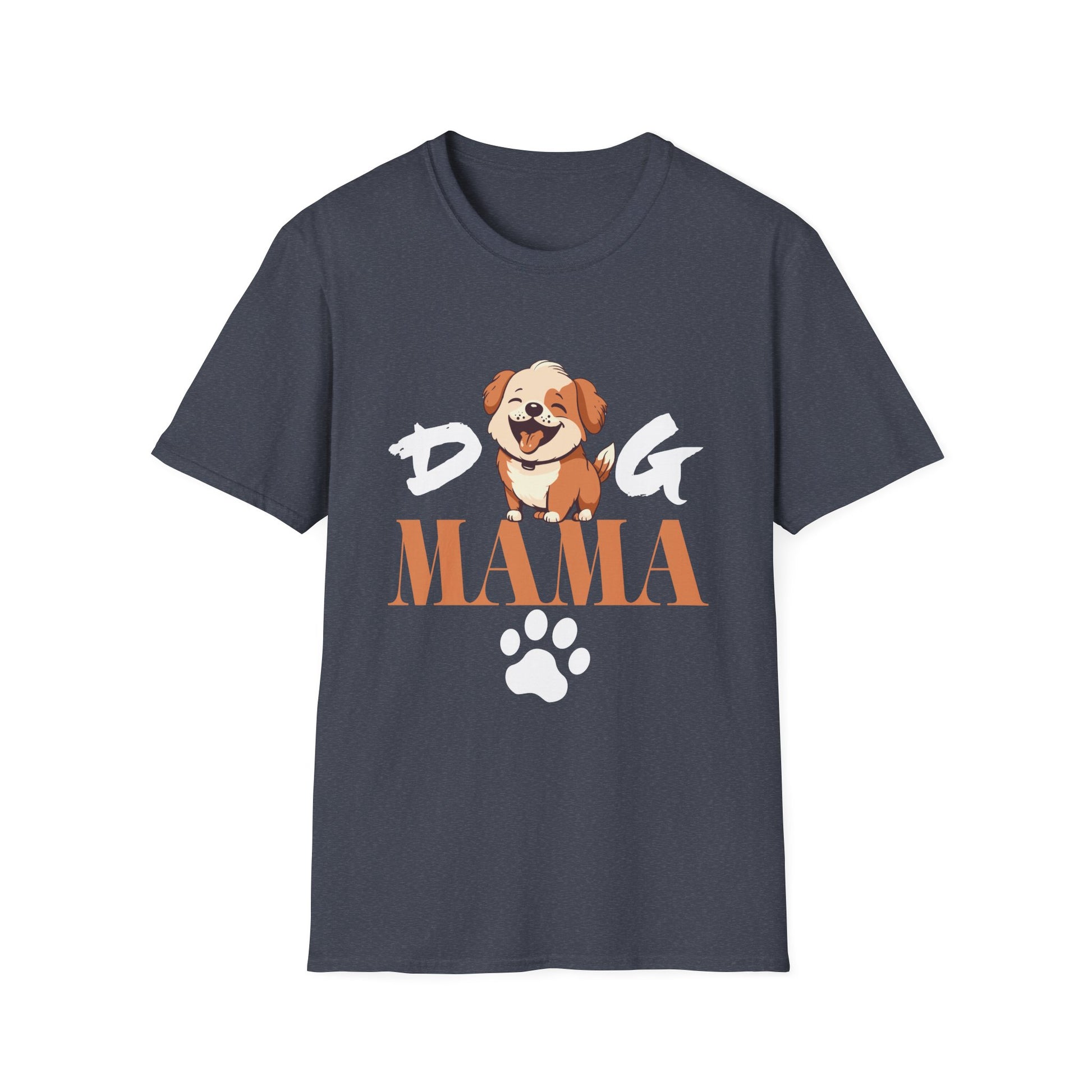 Dog Mama Happy Mother's Day Gifts For Dogs Lover Pet Mom Dad Unisex T-Shirt