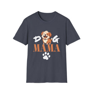 Dog Mama Happy Mother's Day Gifts For Dogs Lover Pet Mom Dad Unisex T-Shirt