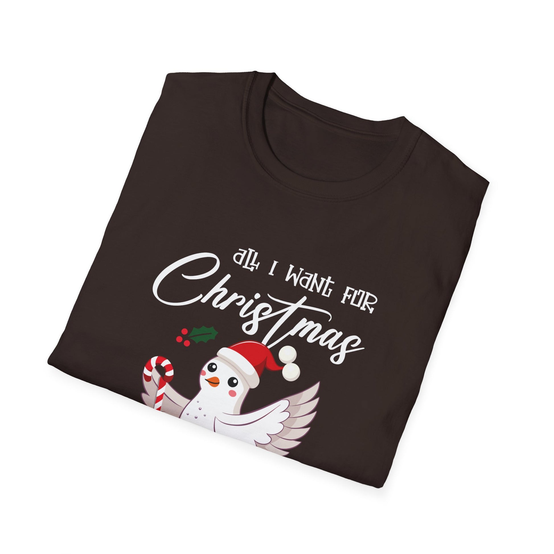 Christmas Is Better With A Pigeon Ugly Christmas Sweater Unisex T-Shirt