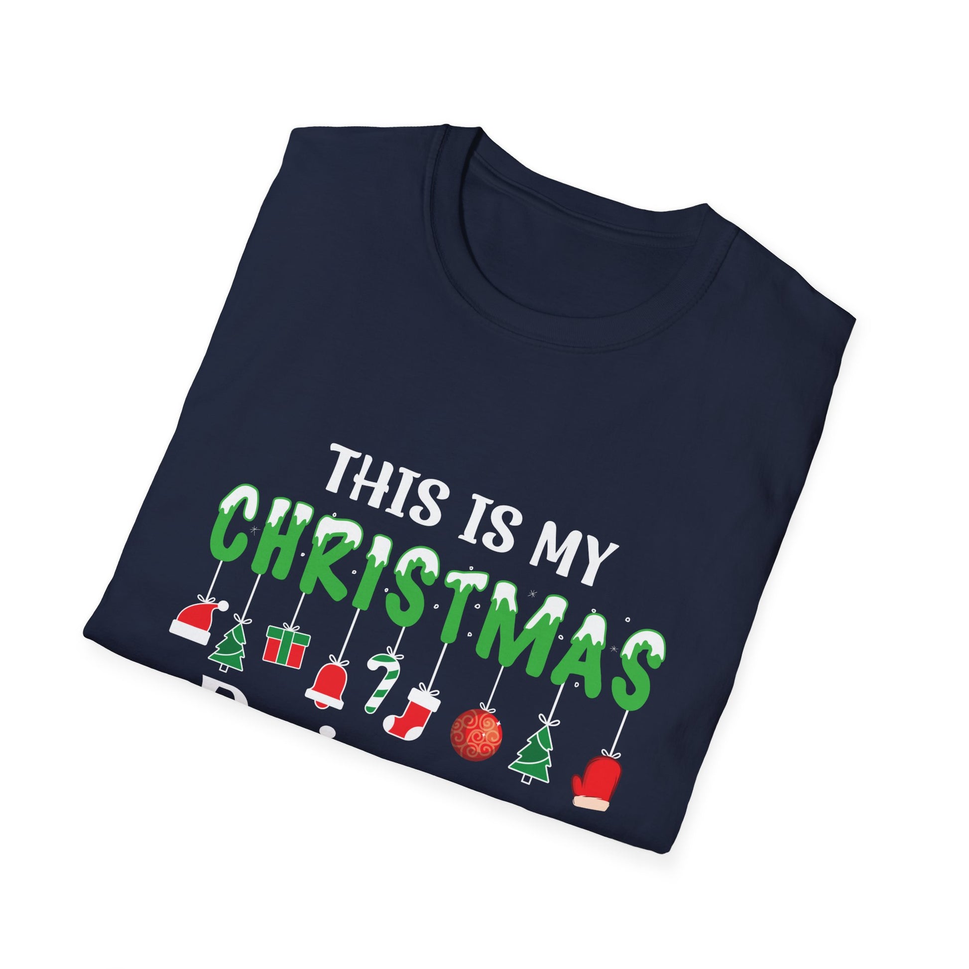 Christmas Pajama Shirt T‑Shirt — "This Is My Christmas Pajama Shirt" Holiday Tee