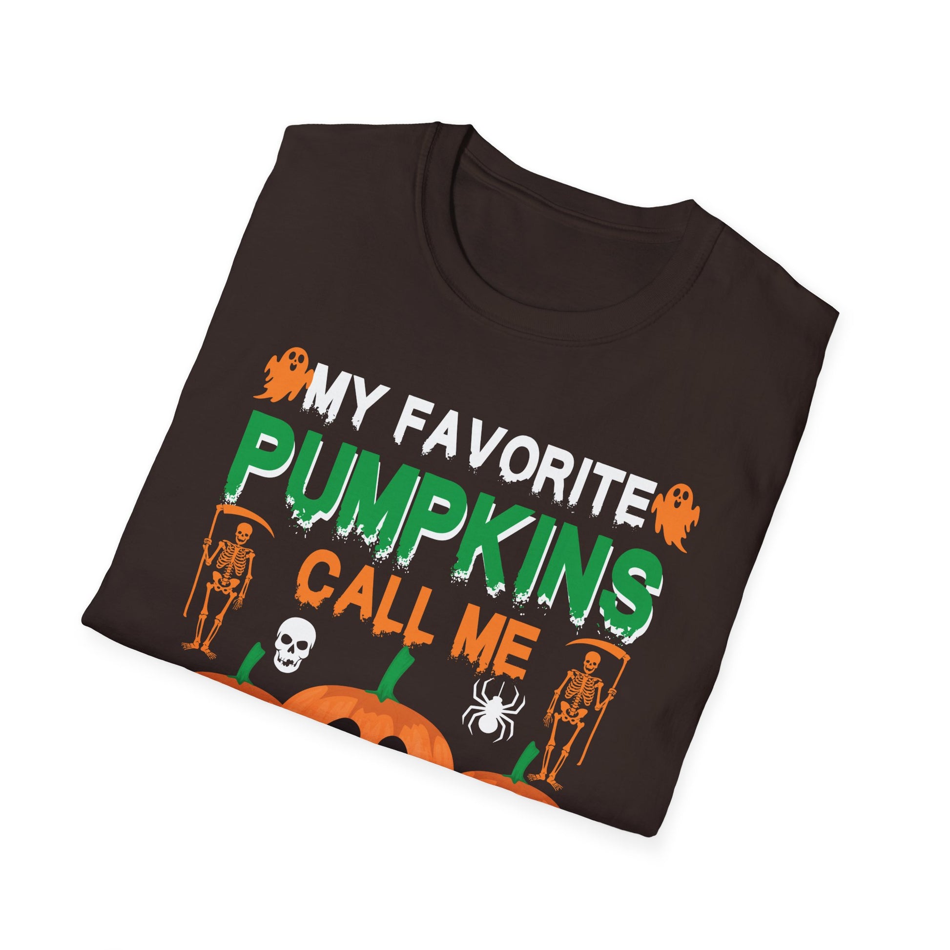 Mawmaw Halloween T-Shirt — "My Favorite Pumpkins Call Me Mawmaw" Pumpkin Grandma Tee
