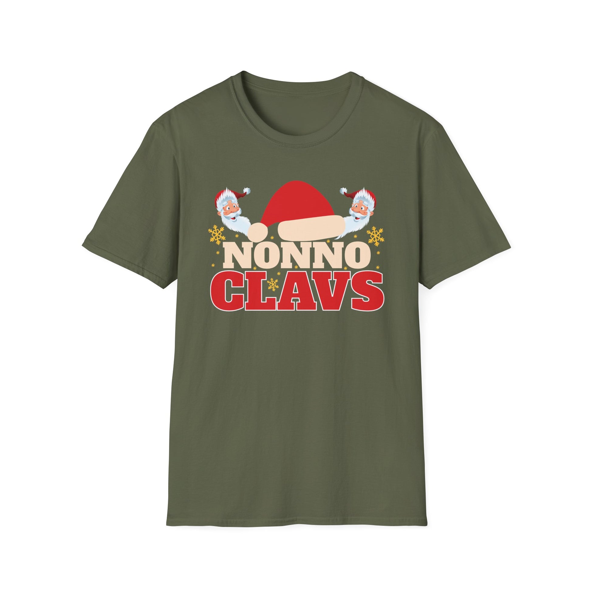 Matching Family Christmas Pajama Xmas Lights Nonno Claus T-Shirt