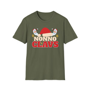 Matching Family Christmas Pajama Xmas Lights Nonno Claus T-Shirt