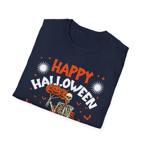 Happy Halloween And Yes It's My Birthday Unisex Softstyle T-Shirt