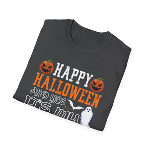 Happy Halloween And Yes It’s My Birthday Too T-Shirt — Halloween Birthday Tee