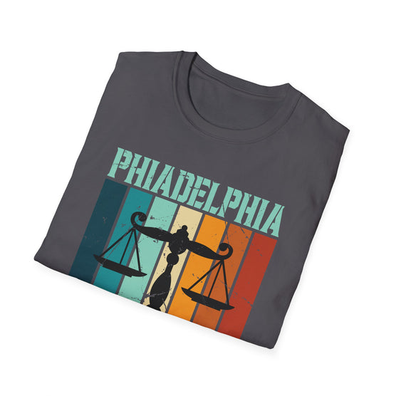 Vintage Retro Philadelphia School Of Bird Law Funny Bird Law Unisex T-Shirt