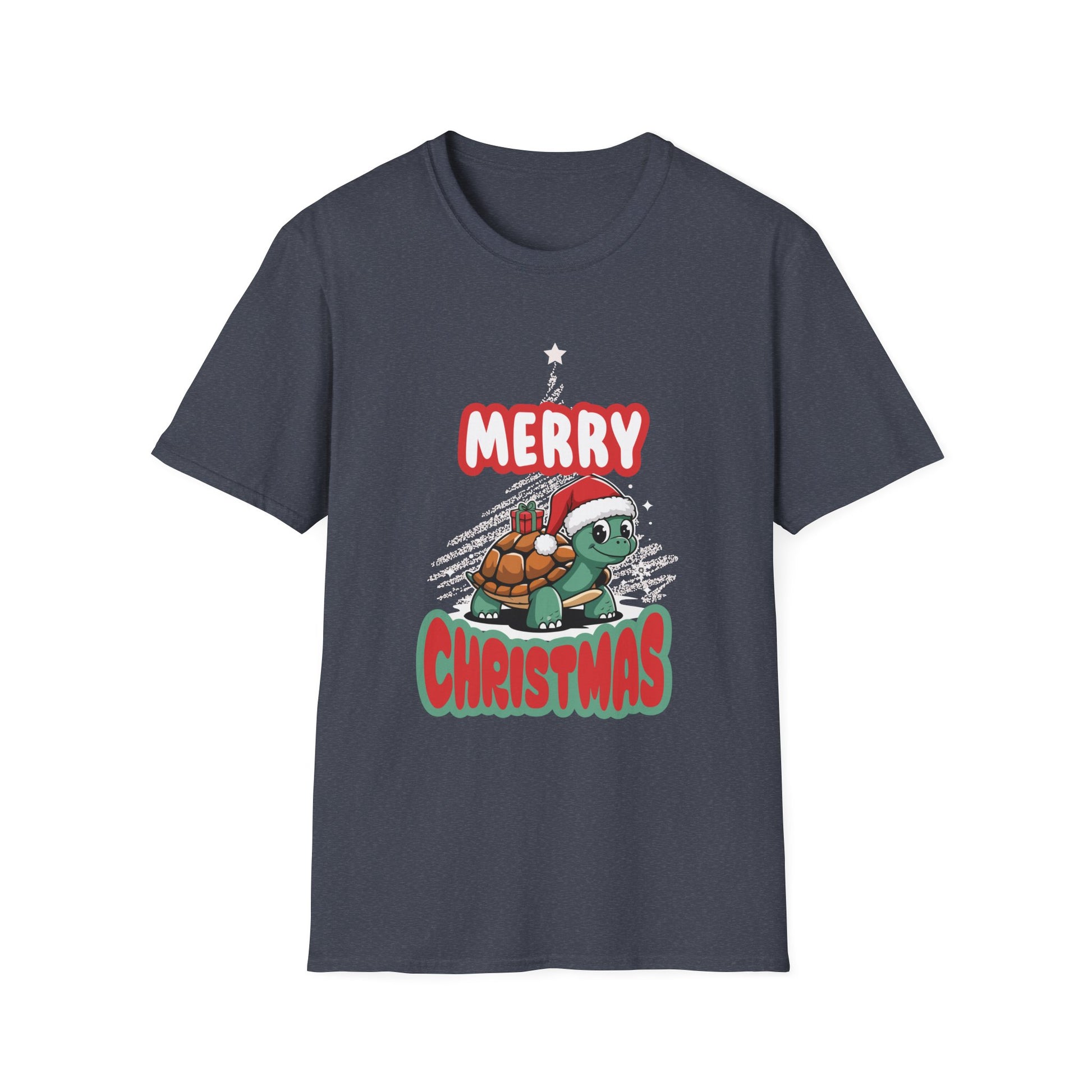 Xmas Turtle Christmas Tree Funny Christmas Merry Christmas Unisex T-Shirt