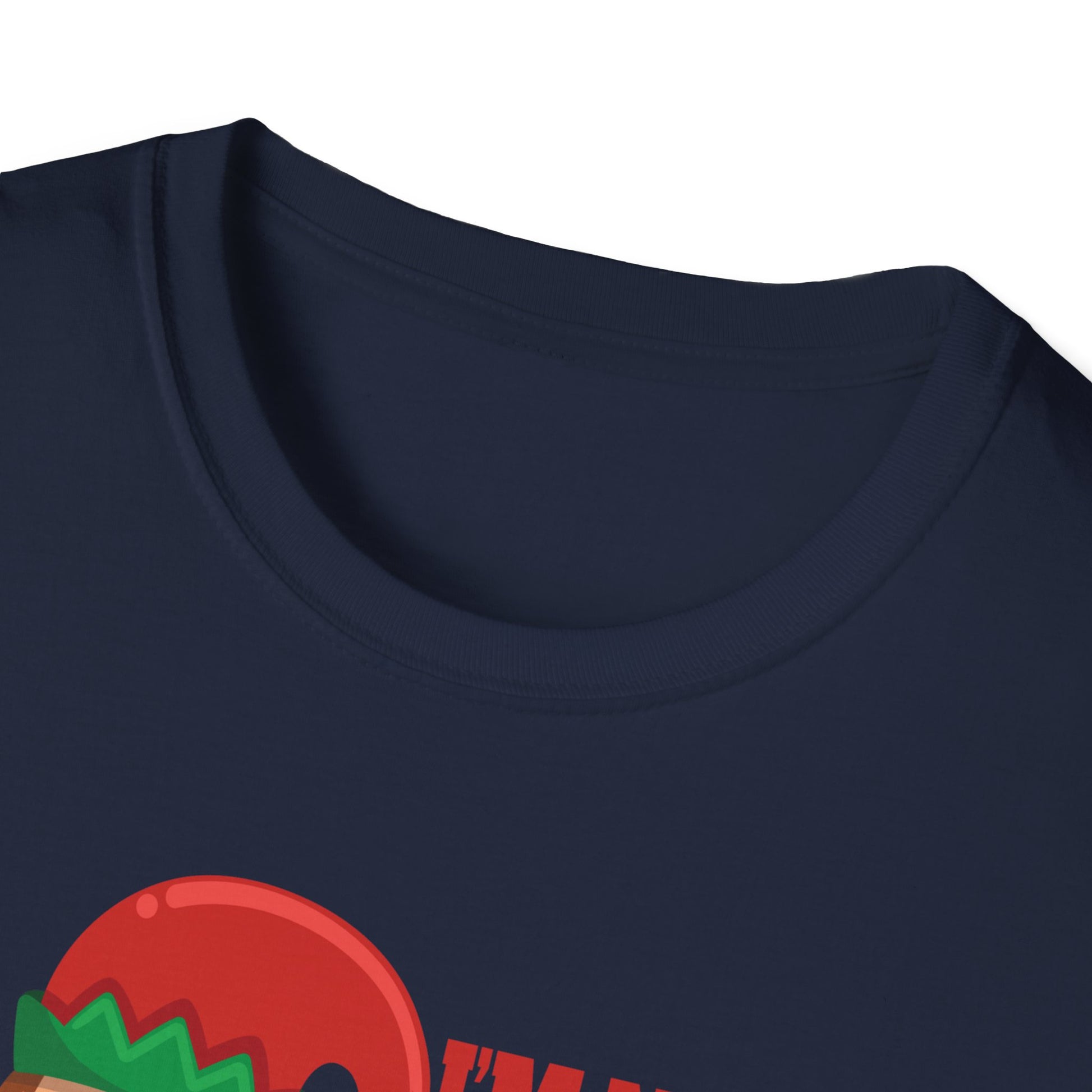 Christmas Elf T-Shirt - "I’m Not An Elf I’m Just Short" Funny Holiday Tee
