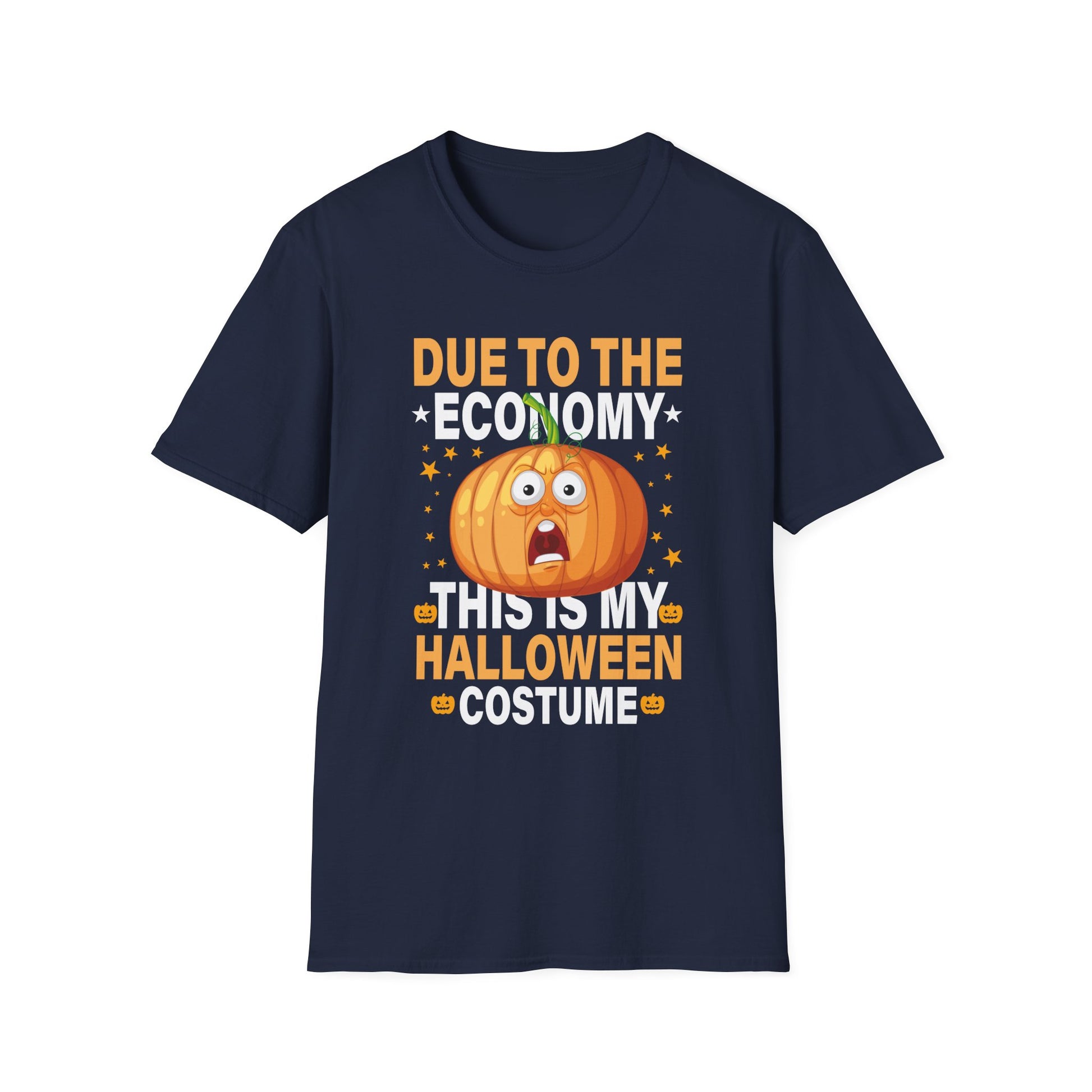Due To Inflation This Is My Halloween Costume Cute Halloween Tee Unisex Softstyle T-Shirt