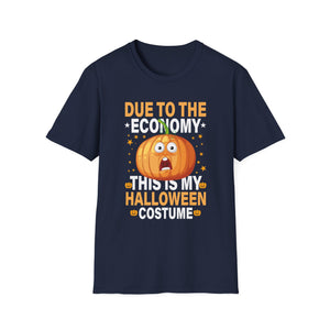 Due To Inflation This Is My Halloween Costume Cute Halloween Tee Unisex Softstyle T-Shirt