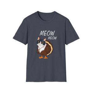 Cute Cat Meow Unisex Softstyle T-Shirt