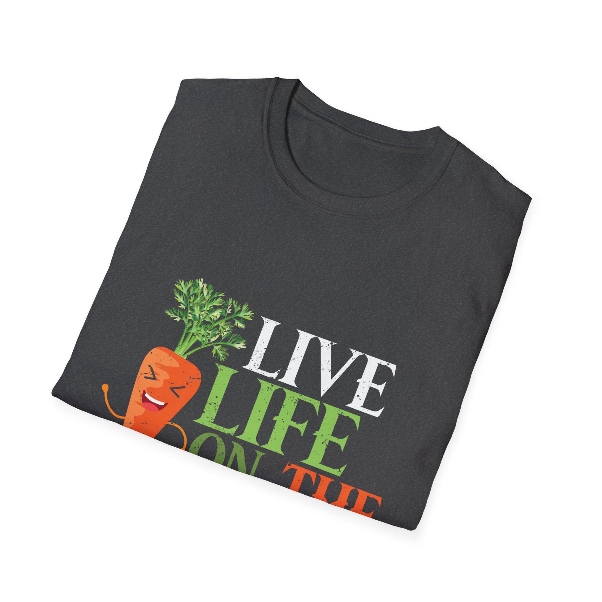 Funny plant based design_ carrot with funny Vegan Slogan Unisex T-Shirt