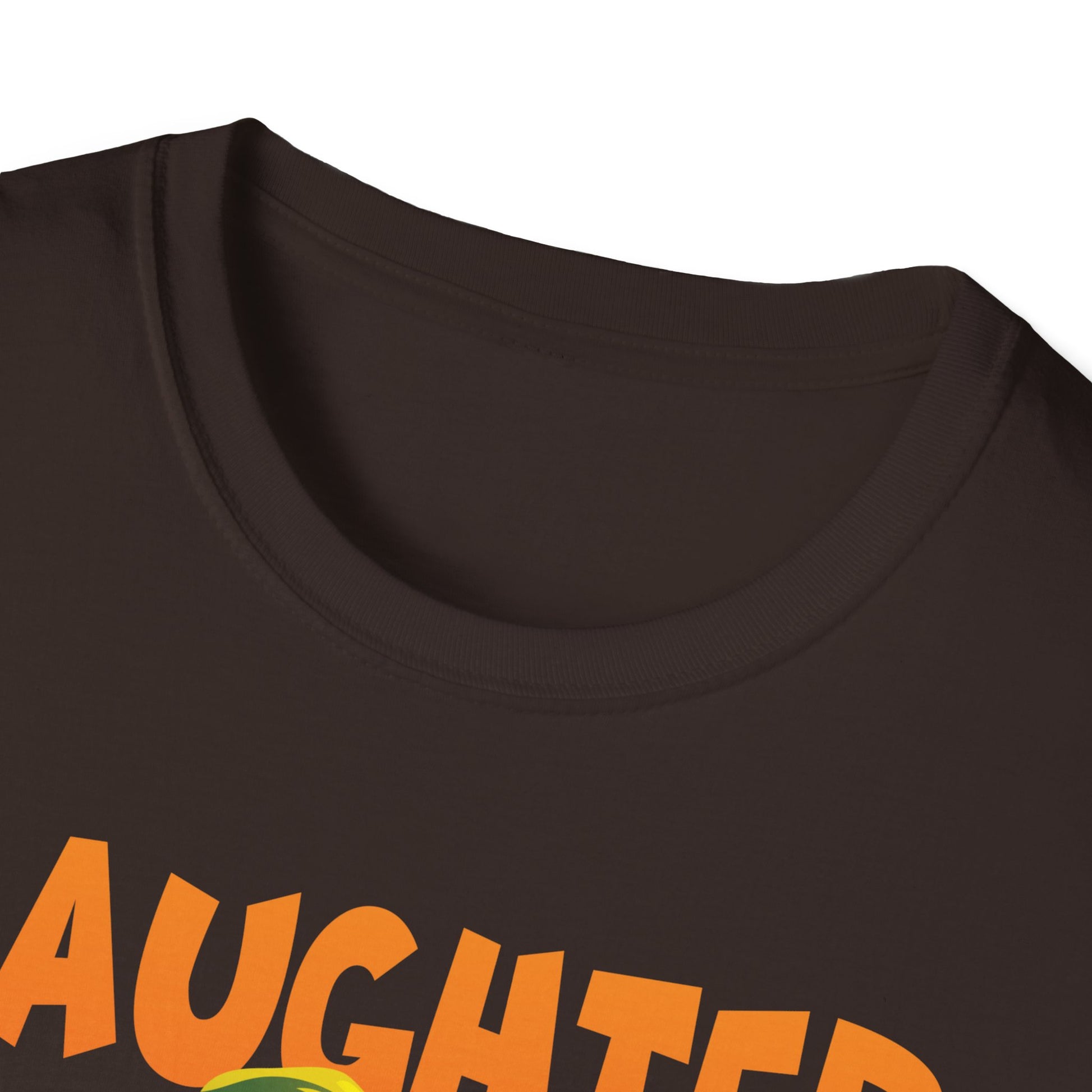 Daughter Halloween Costume Funny Pumpkin Family Halloween Tee Unisex Softstyle T-Shirt