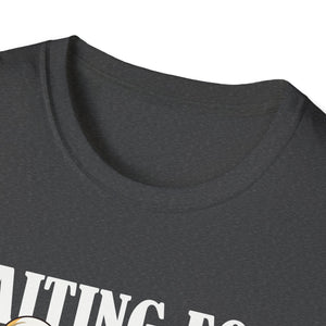 Waiting For Halloween Like T-Shirt — Dancing Skeletons & Pumpkin Halloween Tee