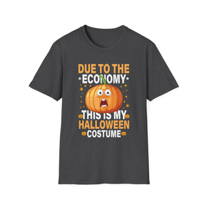 Due To Inflation This Is My Halloween Costume Cute Halloween Tee Unisex Softstyle T-Shirt