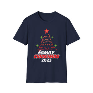 Family Christmas 2023 T-Shirt — Holiday Tree Matching Shirt