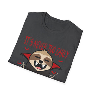 Sloth Vampire Halloween T-Shirt – 