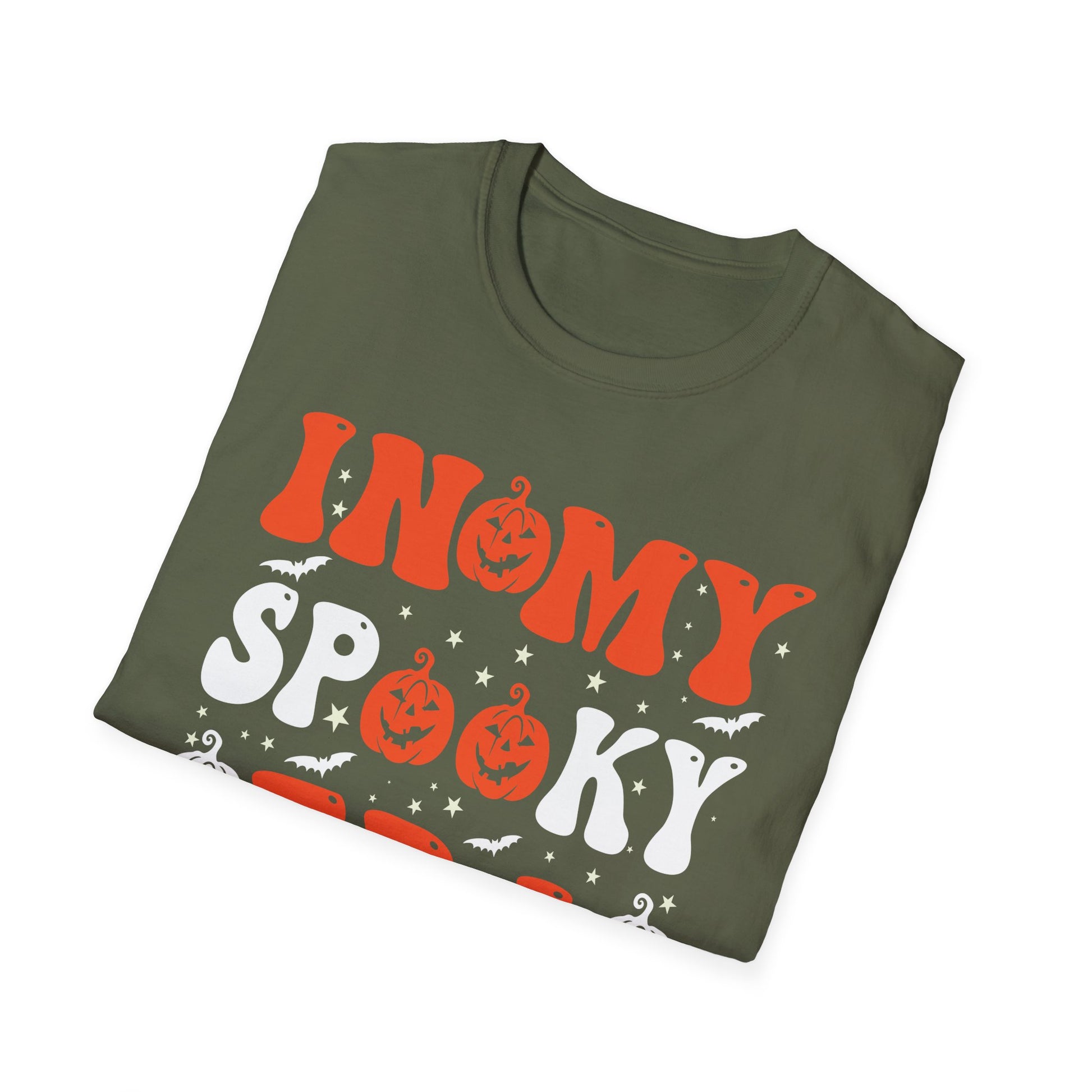 T-Shirt — In My Spooky Era Halloween Pumpkin Graphic Tee