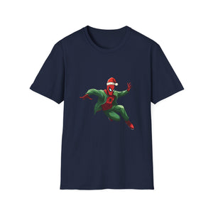 Spider Hero Holiday T-Shirt — Festive Superhero Graphic