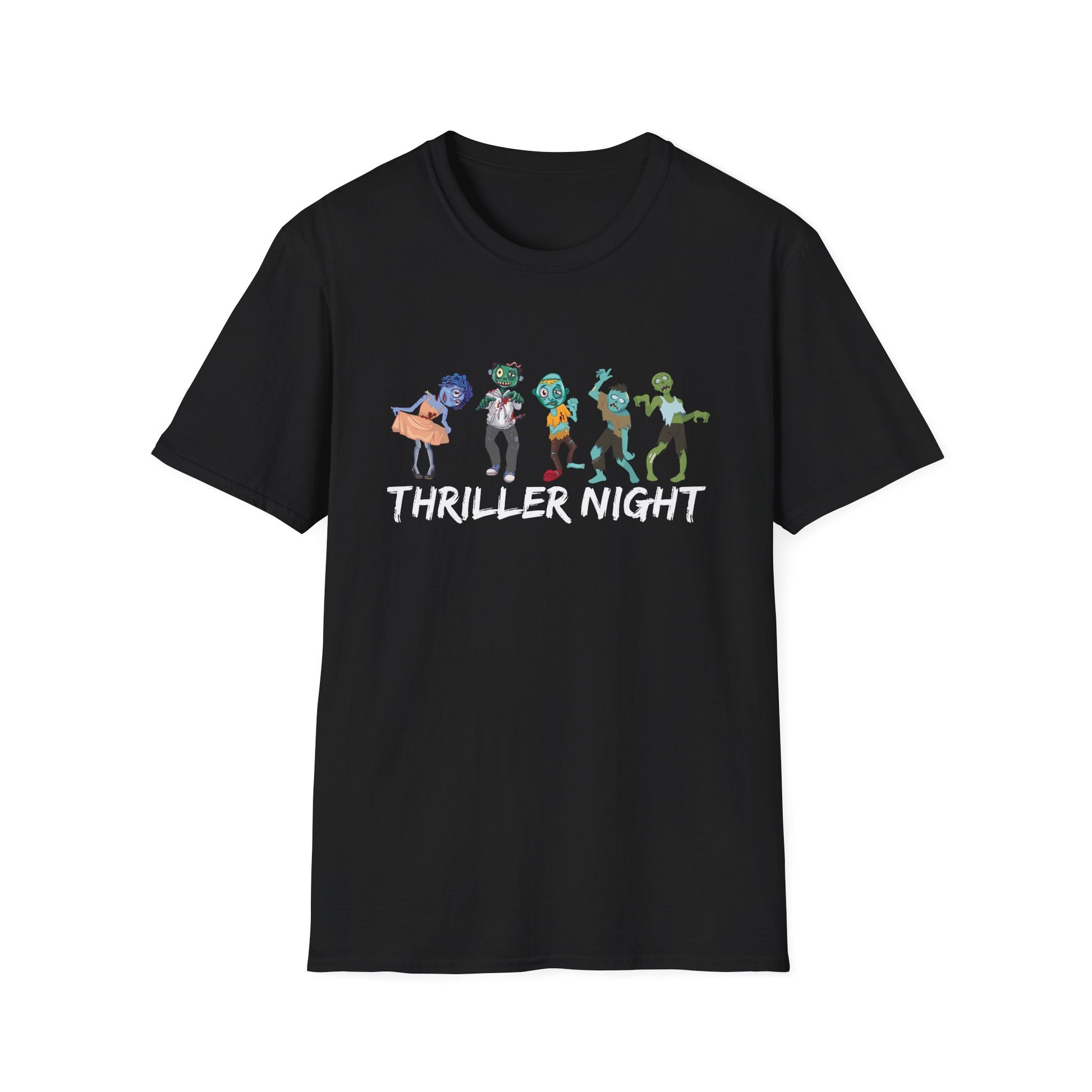 Thriller Night T-Shirt — Dancing Monsters Halloween Tee
