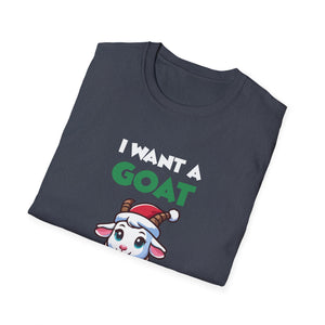 Christmas Goat Goats for All Christmas Goats Unisex T-Shirt
