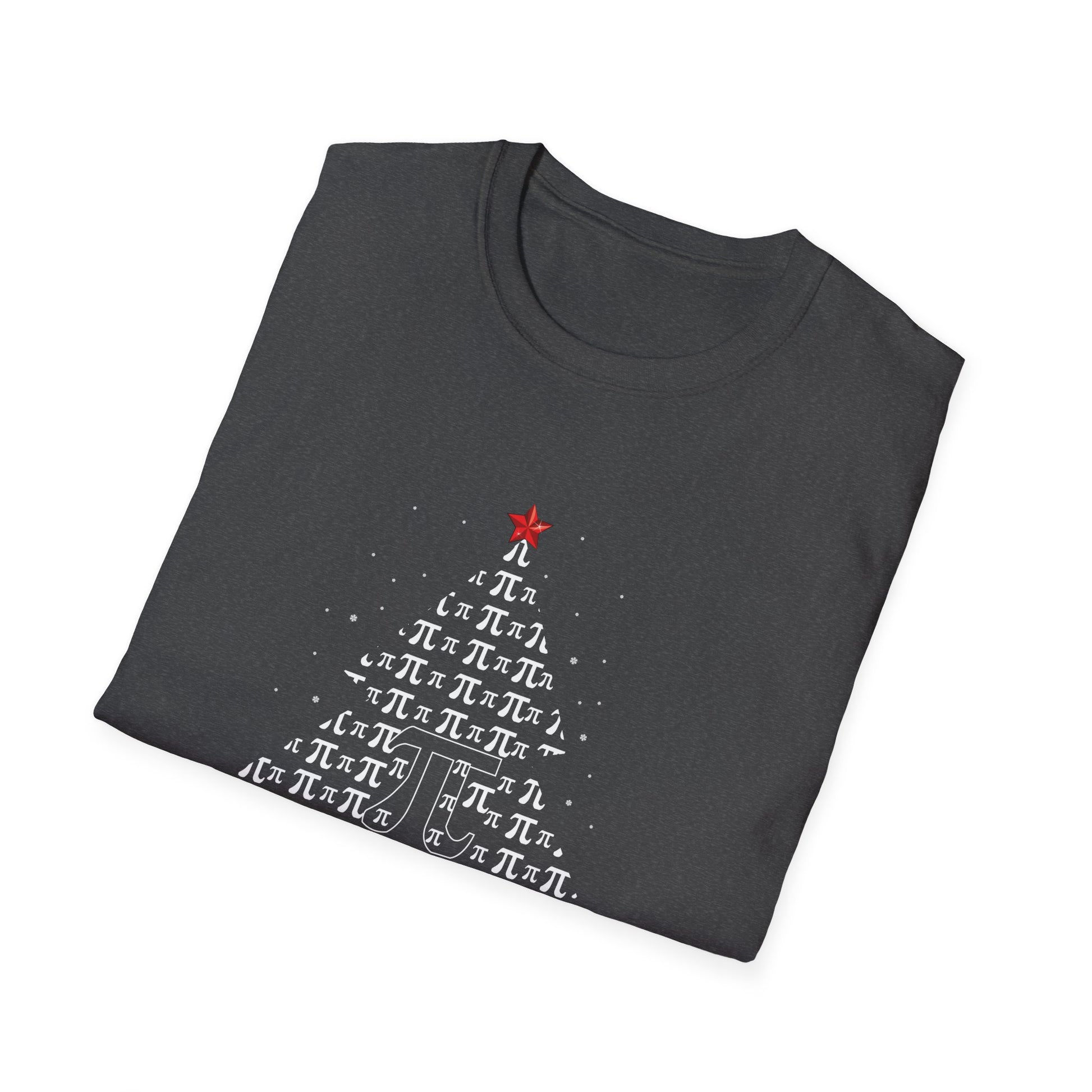 Funny Pi Christmas Tree Math T-Shirt Unisex T-Shirt